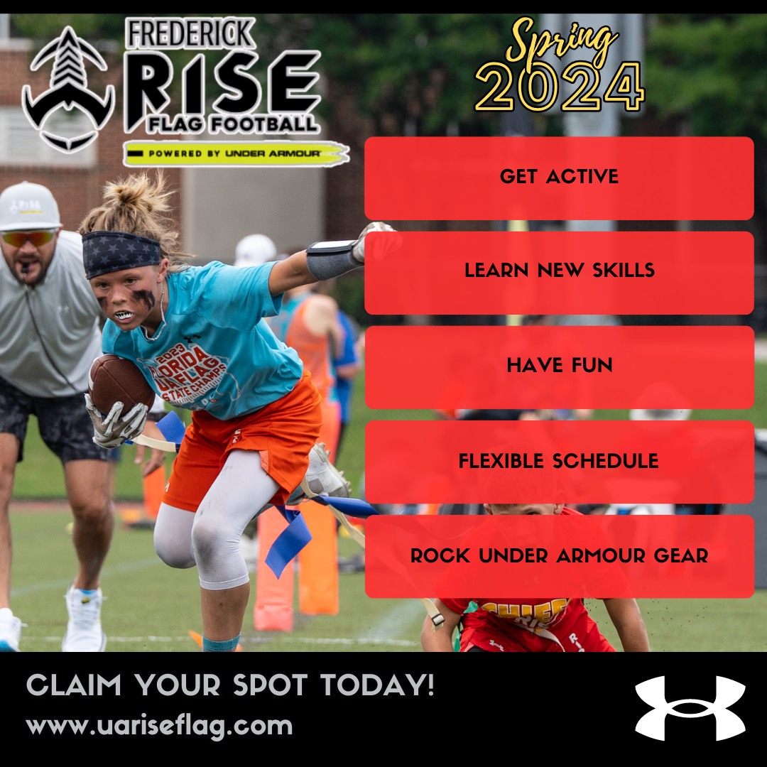 UA RISE Flag | Frederick MD