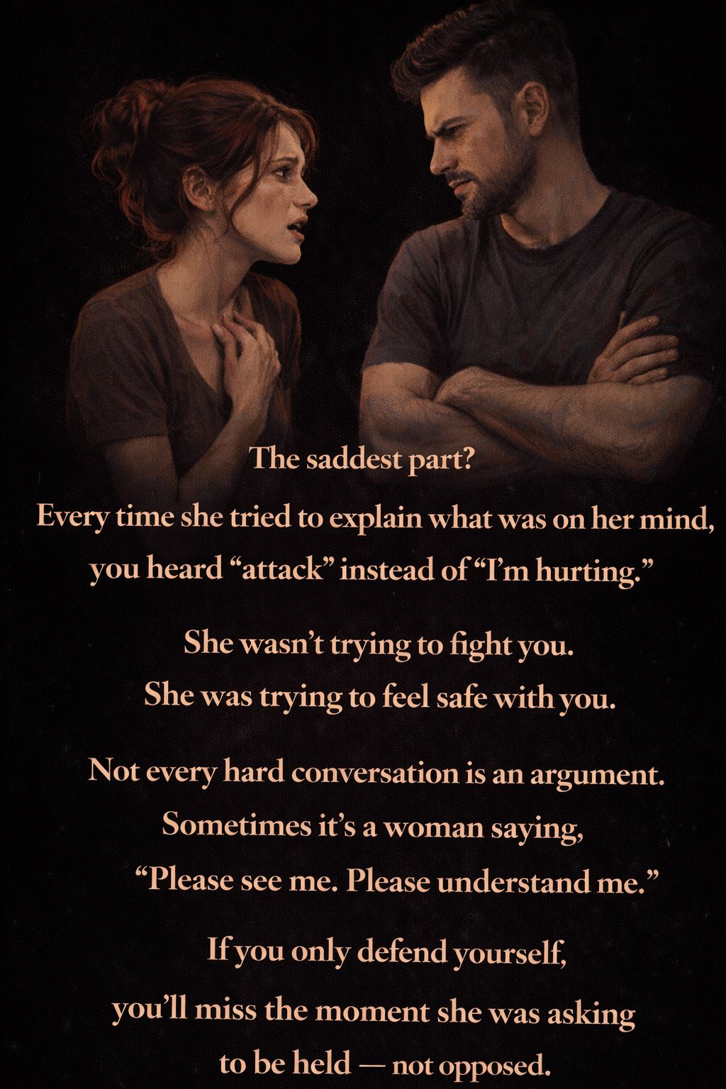 Positive Fuel - The saddest part? Every time she tried to... | Facebook