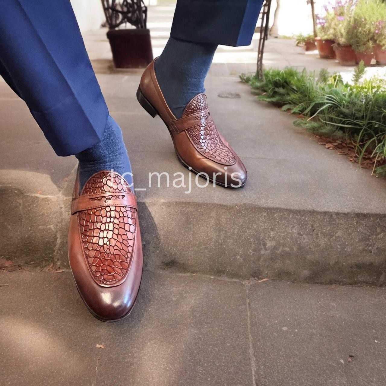 Penny loafers, designed in London + finished by hand. Premium 
