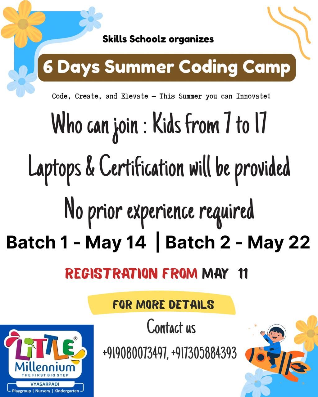 Learn - 6 Days summer coding camp for kids 7 to 17 Coding is a powerful ...