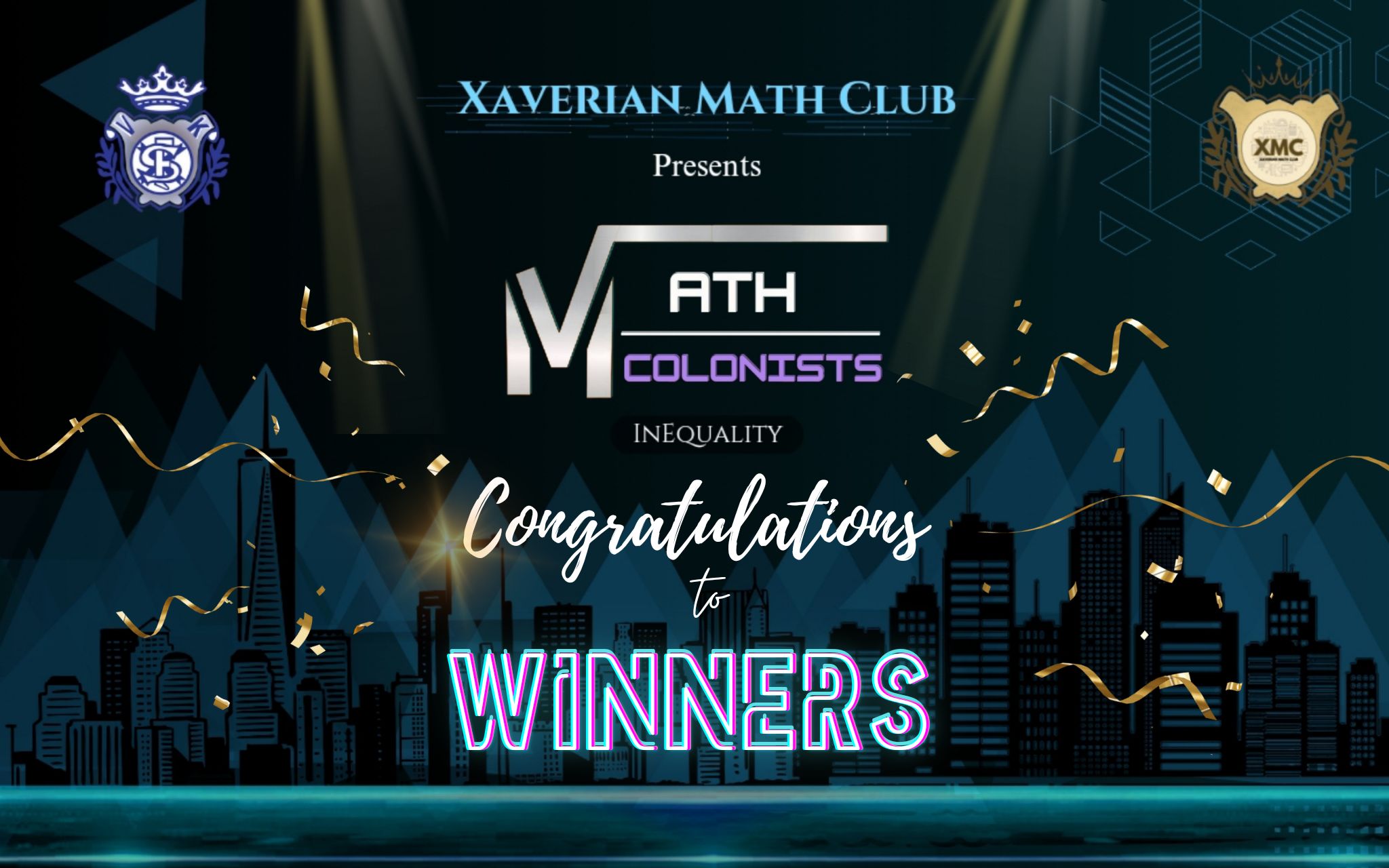 Xaverian - The Xaverian Math Club proudly presents the successful ...