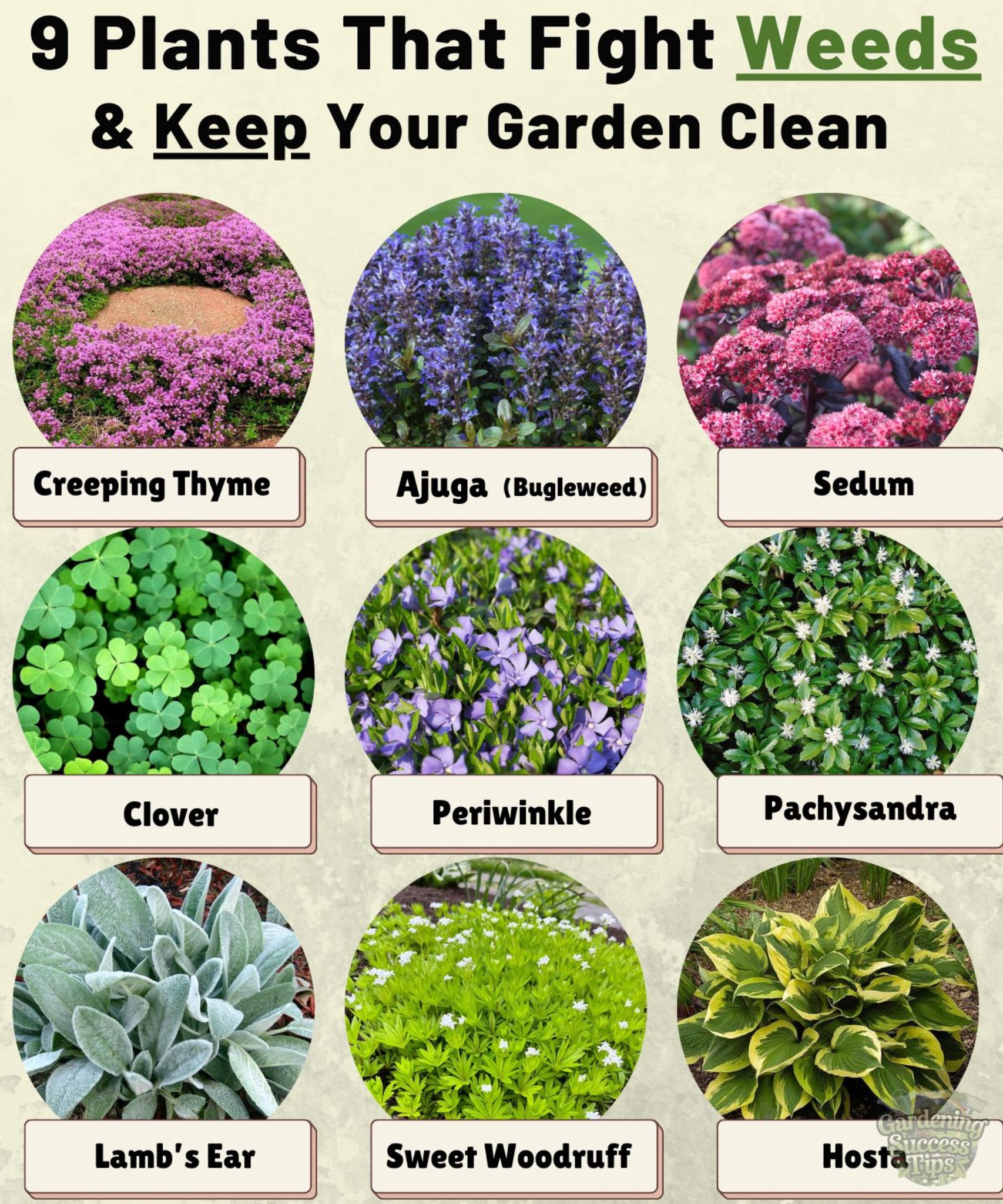 Gardenizi - 9 plants that naturally help prevent weeds in your garden