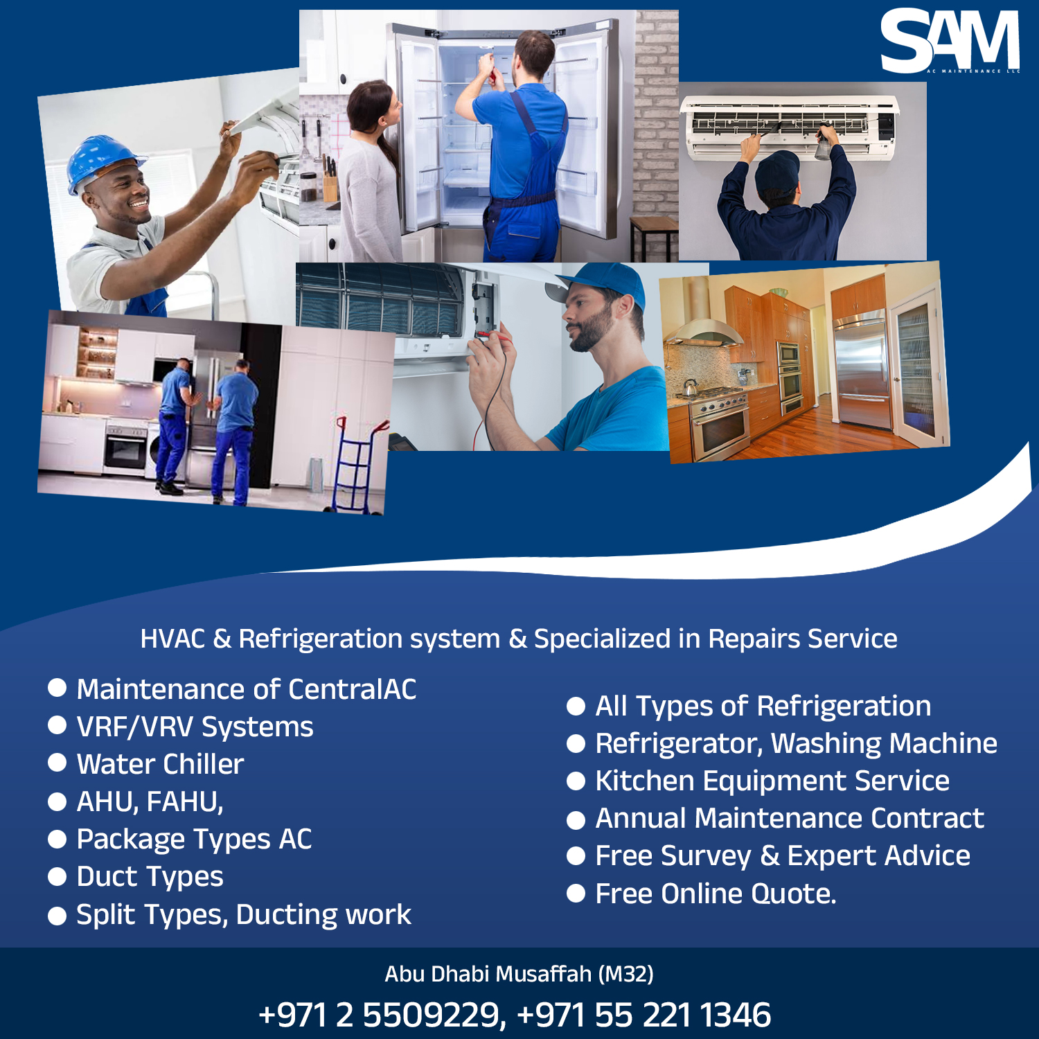 Sam Ac Maintenance LLC | Abu Dhabi