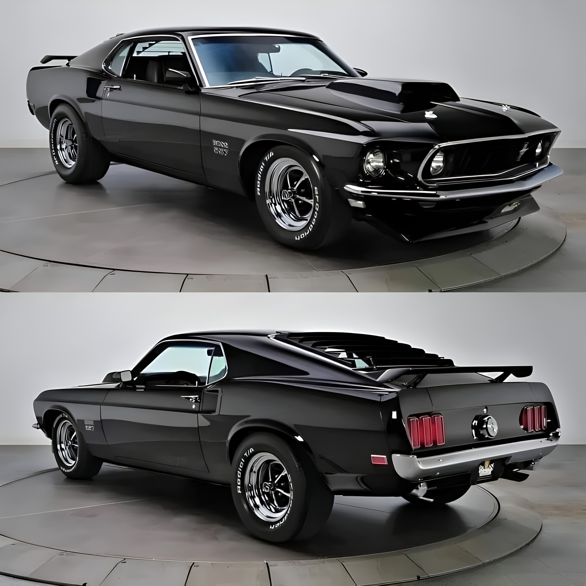 World - This is a 1969 Ford Mustang Boss 429. Here are some key ...