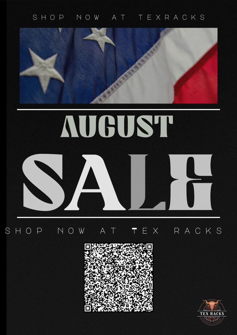TEX RACKS - August Sale. We are having a HUGE SALE on... | Facebook