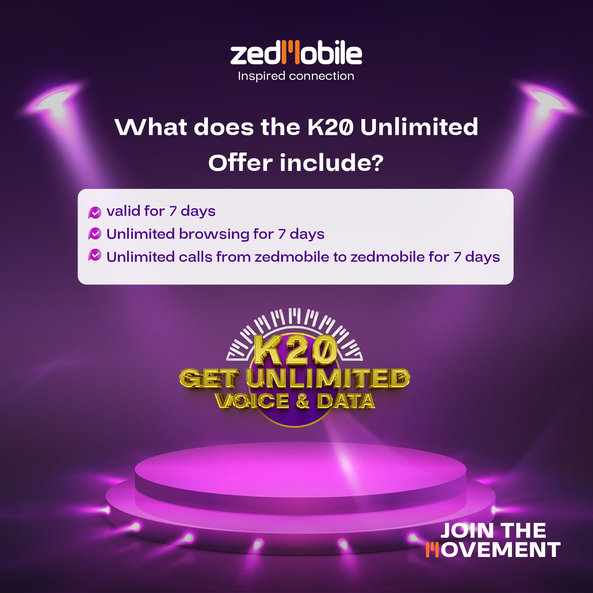 ZedMobile - What’s Included in the K20 Bundle? Our K20 UNLIMITED bundle ...