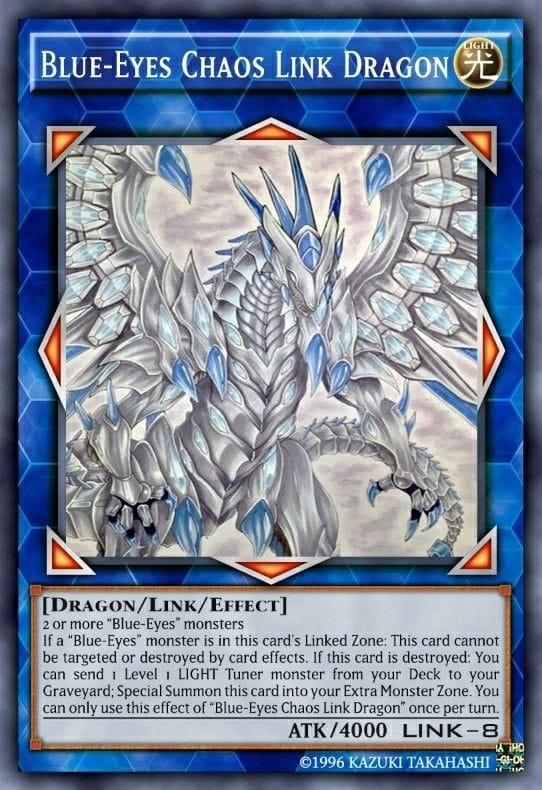 yugioh duel links blue eyes chaos max dragon deck YU-GI-OH! - Blue-Eyes (MVP1-EN004) - The Dark Side of Dimensions Movie Pack - 1st Edition Mint / near mint condition trading card How to make a Blue-Eyes