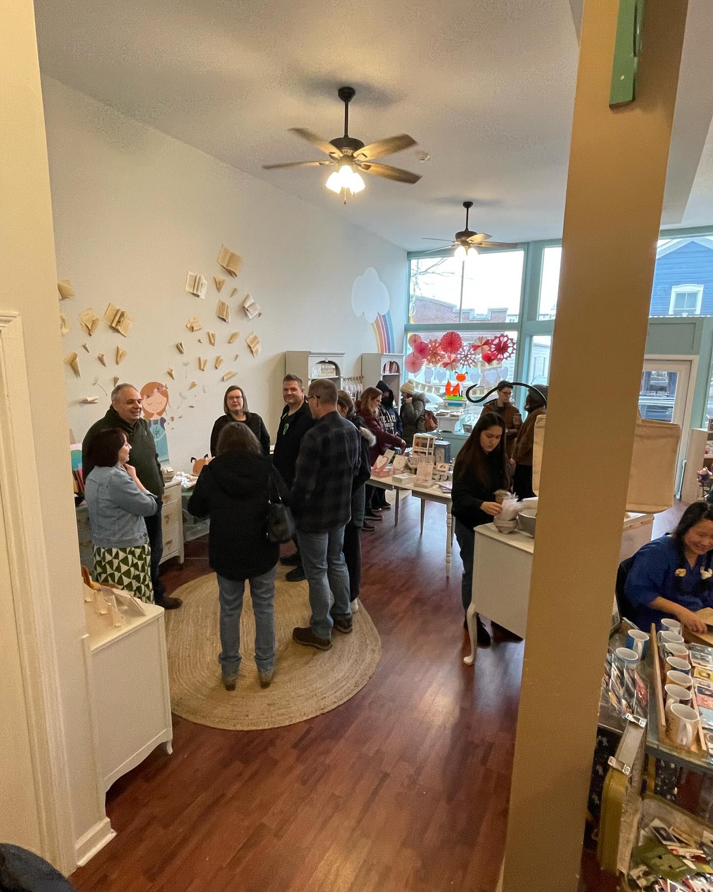 Our grand opening was January 27th,... - And More Paper Goods
