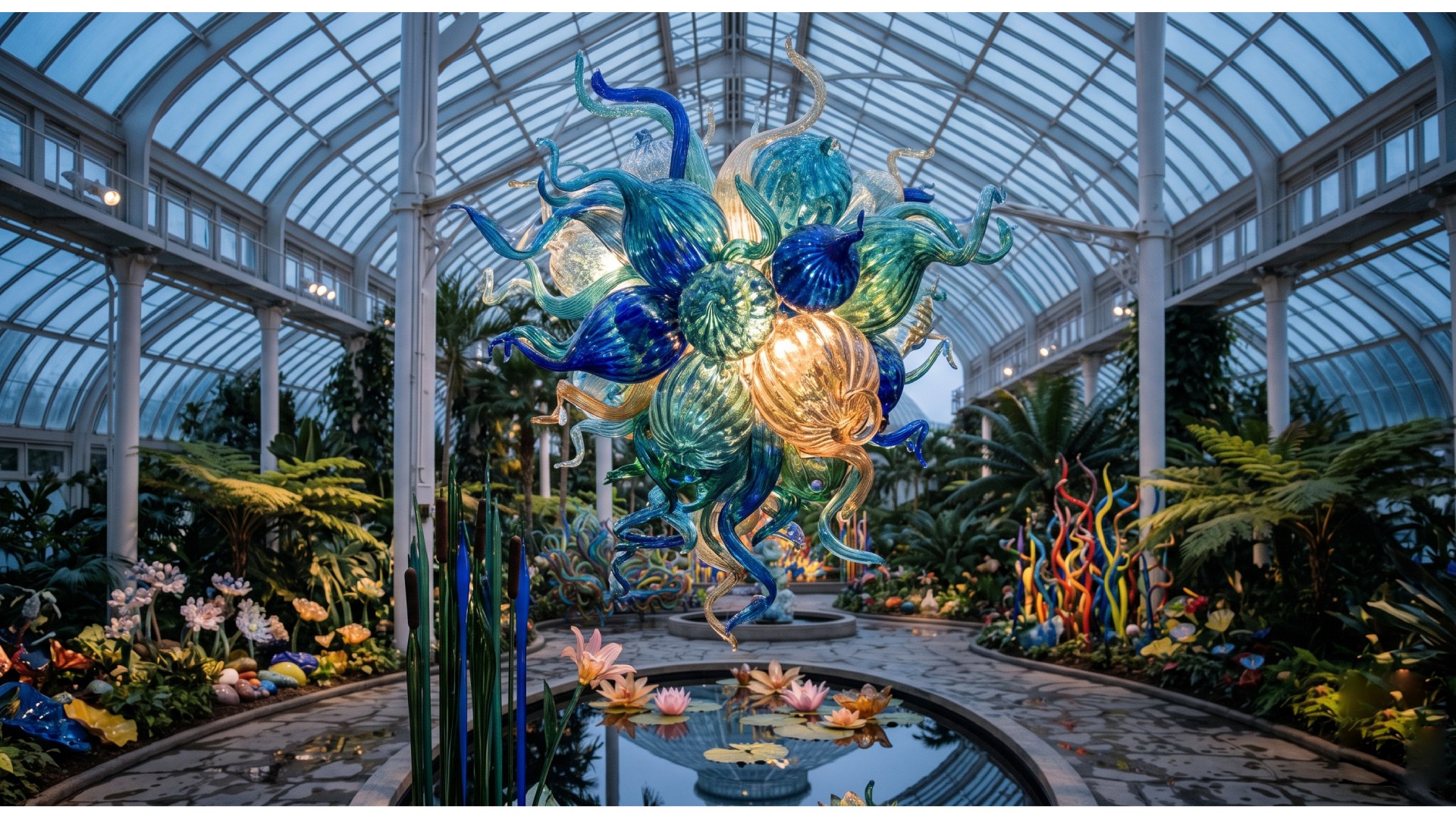Chihuly has redefined the conservatory or botanical garden