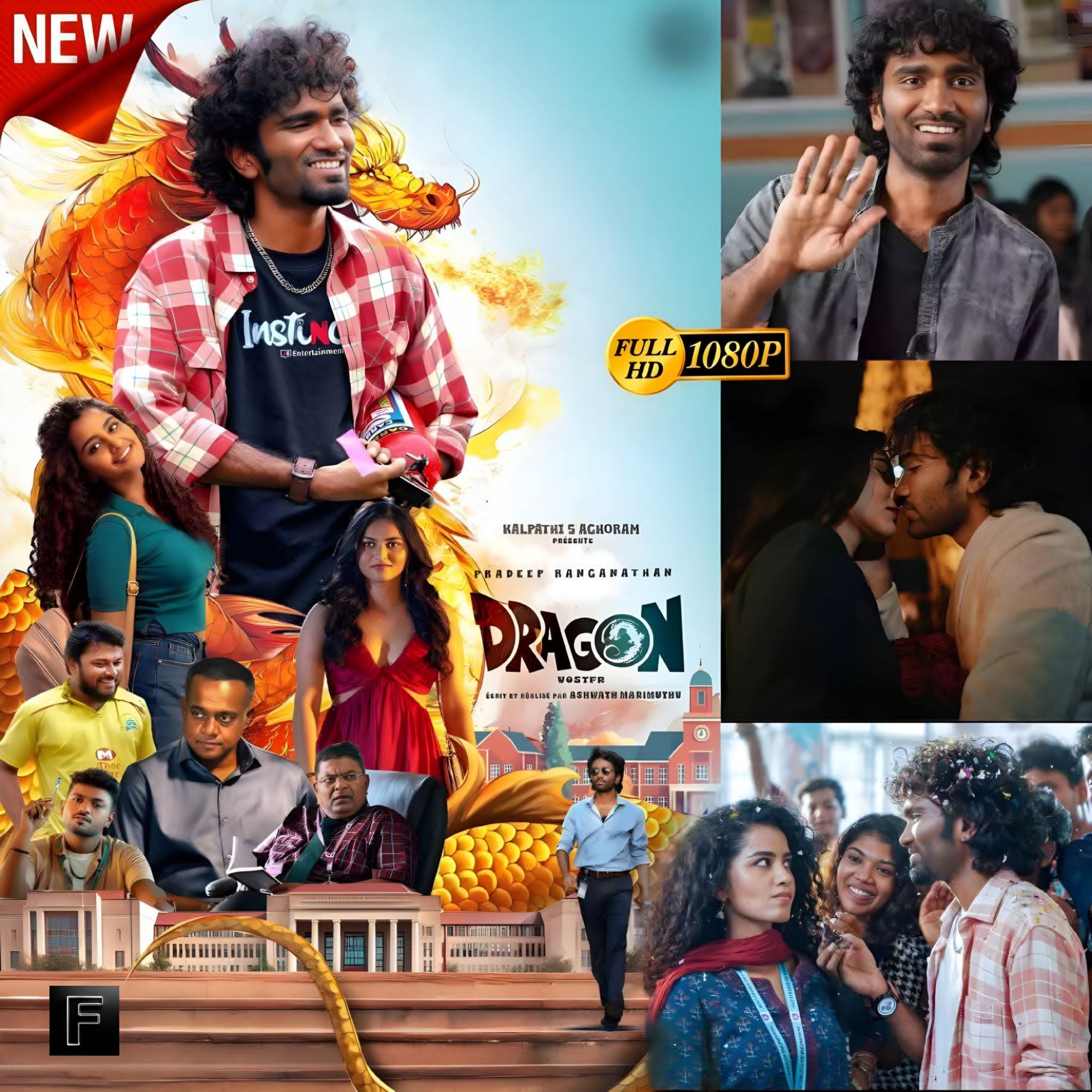 FilmBook - ️ Dragon (2025) ️ ඩ්‍රැගන්... ️️ Comedy/Romance ️ 8.2 IMDB ...