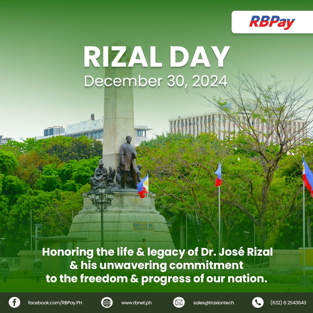 RBPay - Honoring the life and legacy of Dr. José Rizal and his ...