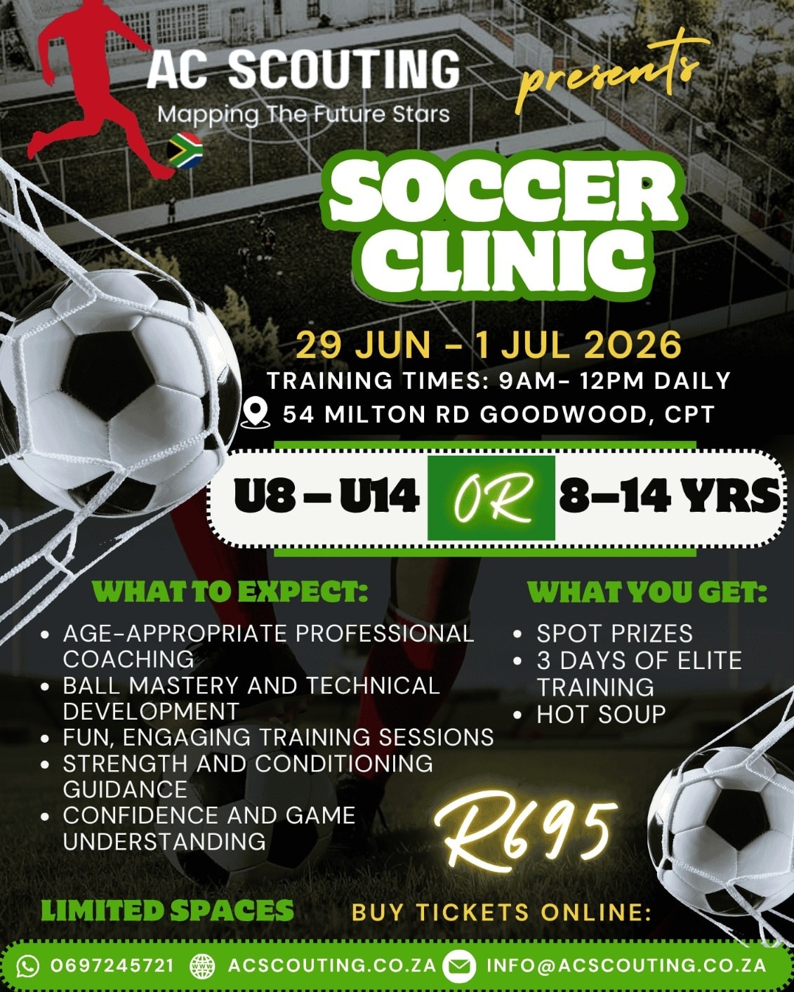 ⚽ Benedetto Soccer School – Holiday Clinic 2026 A place where