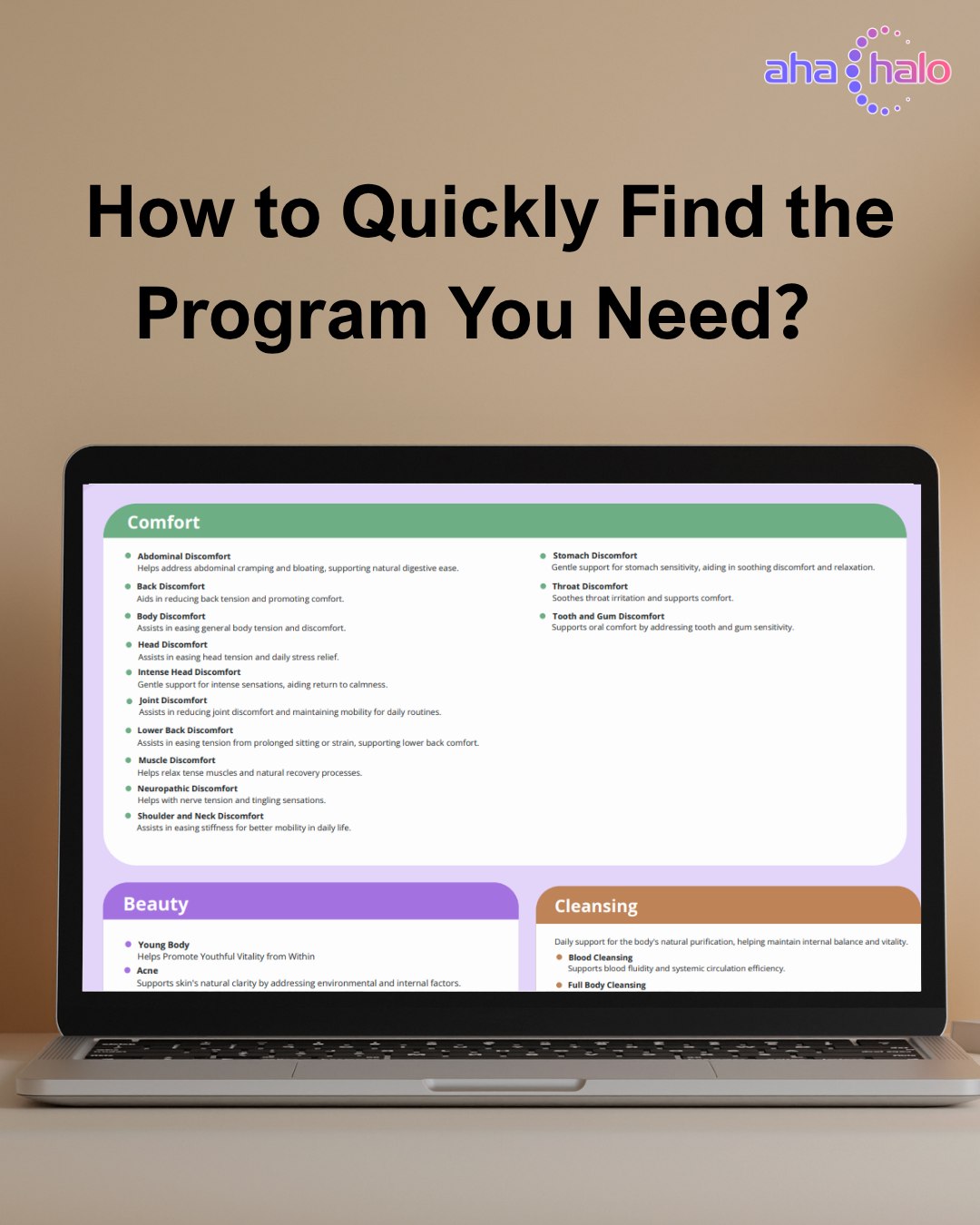 Aha Harmony - How to Quickly Find the Program You Need... | Facebook