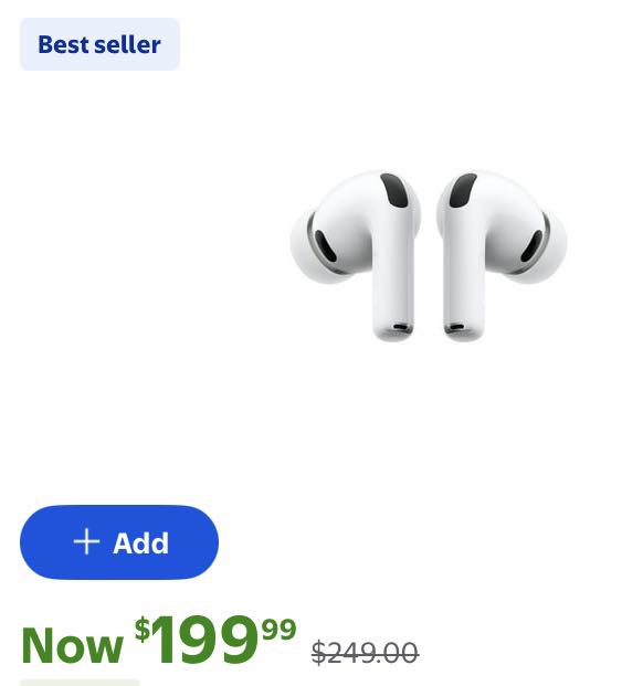 AirPods Pro 3 hit low $179 price just weeks after adding new