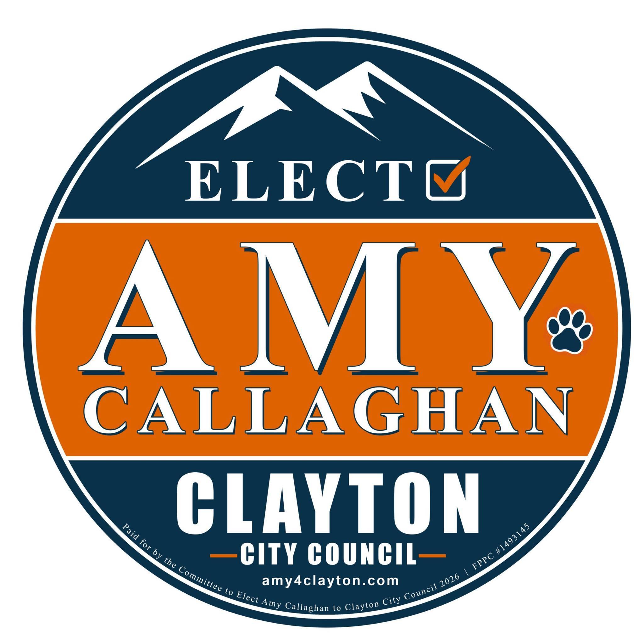 Amy Callaghan for Clayton City Council