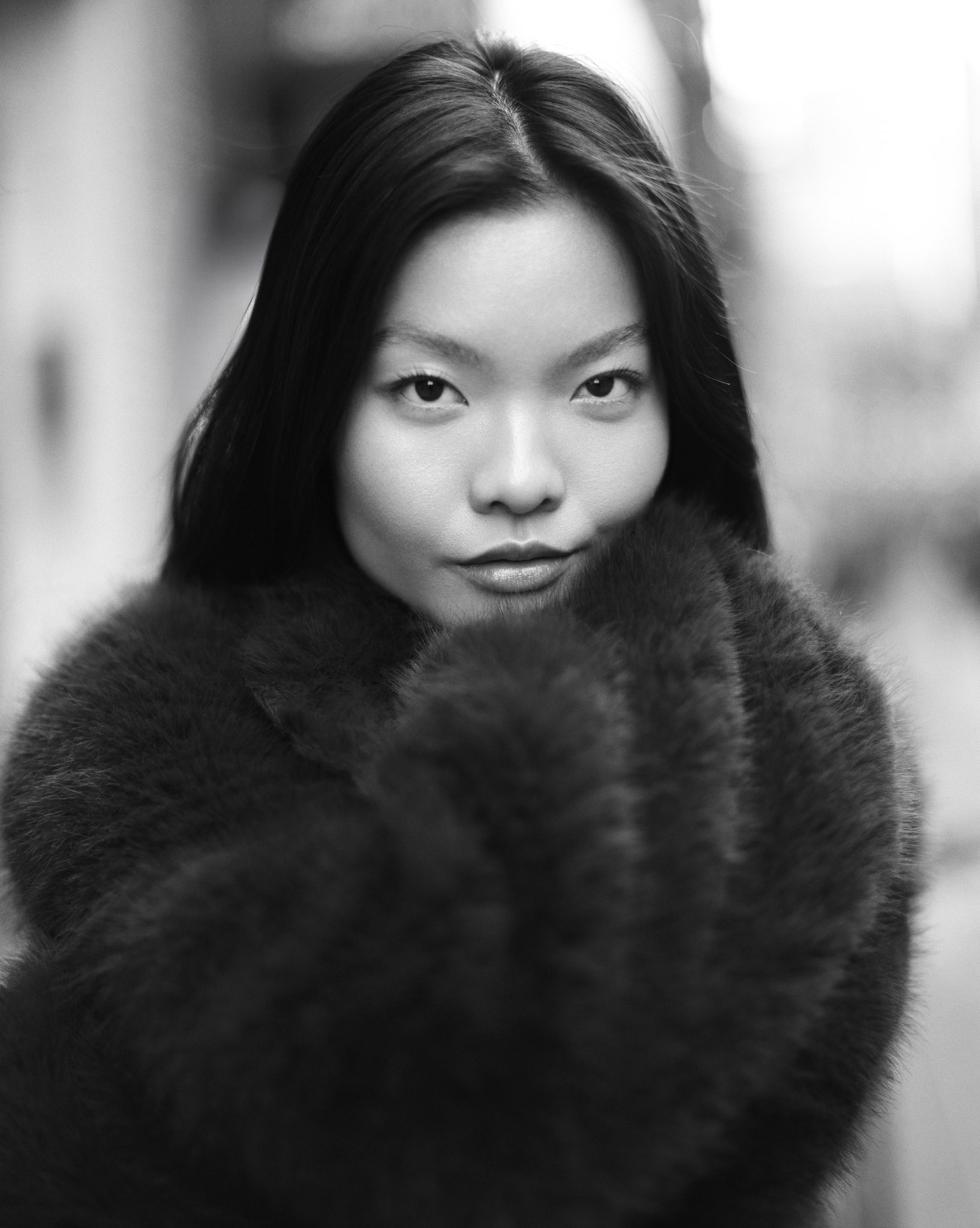 Some simple street portraits. Pentax 67 Kodak T-max 400