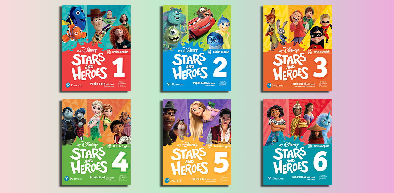 Disney's World of English books 1-5