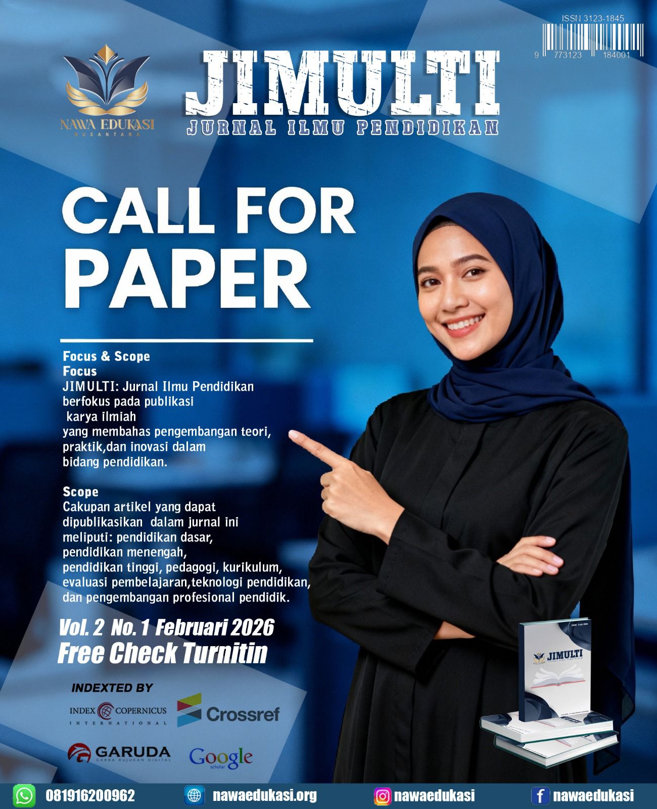 Forum Dosen Penulis Pemula | Call for Paper Vol. 2 No. 1 Februari 2026 ...