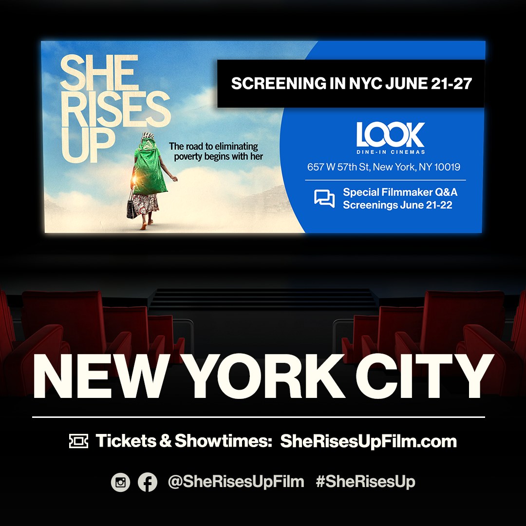 She Rises Up - We're thrilled to premiere in theaters at... | Facebook