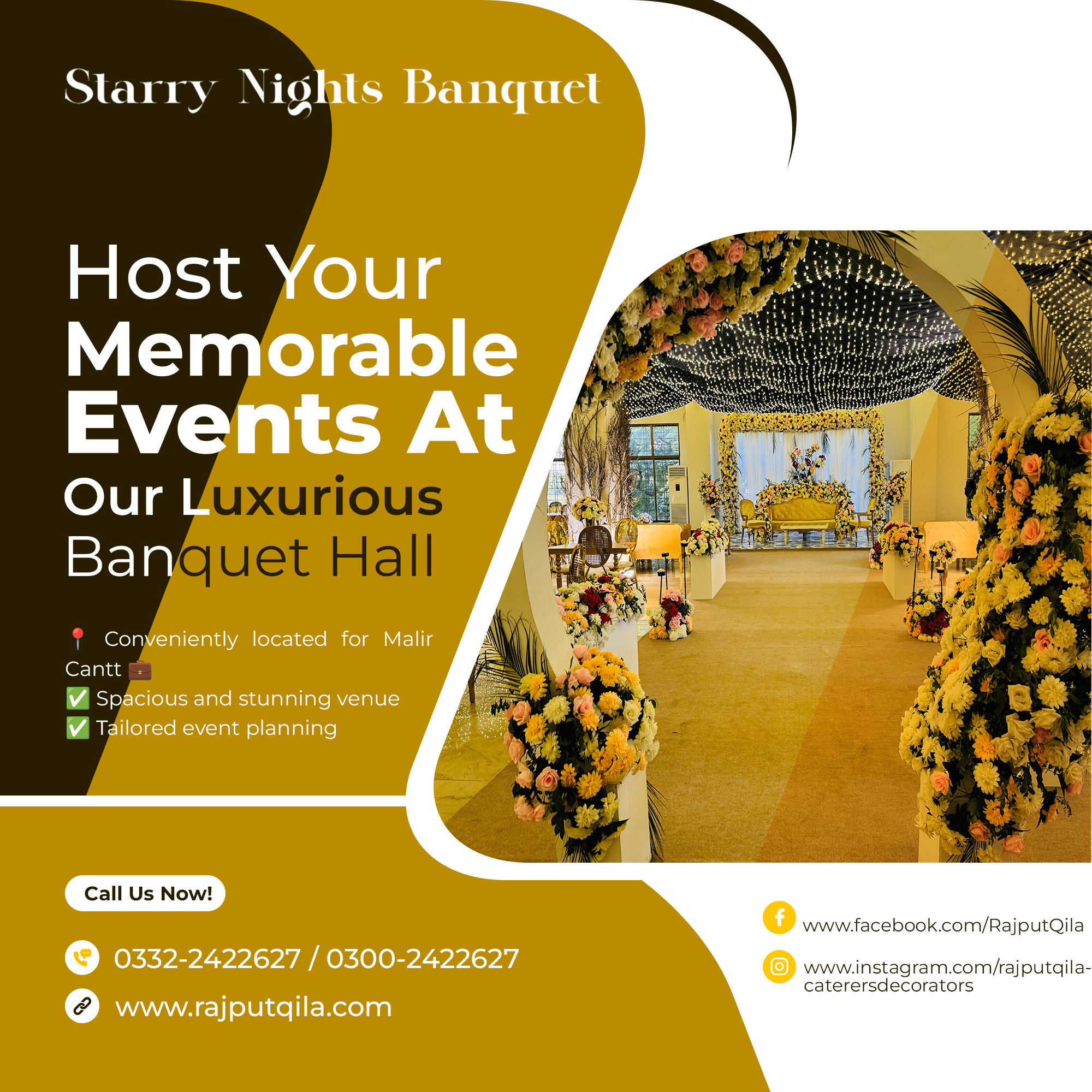 Starry Nights Banquet | Karachi