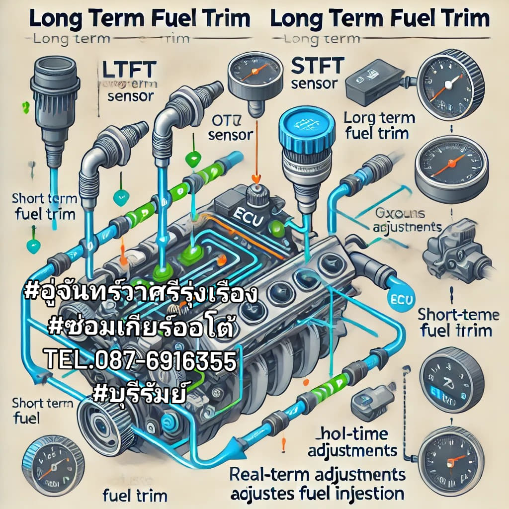 #LTFT (Long Term Fuel... - อู่จันทร์วาศรีรุ่งเรือง ออโต้