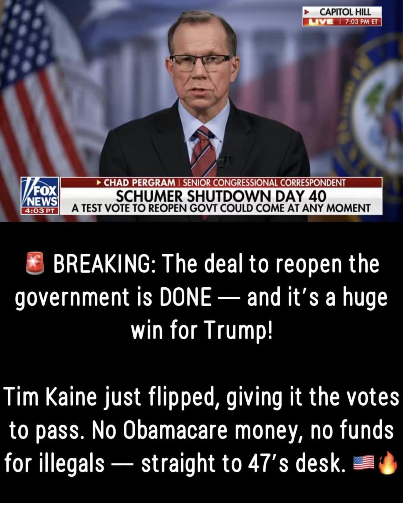 Kay - Senate comes to a bipartisan deal to reopen the government after ...