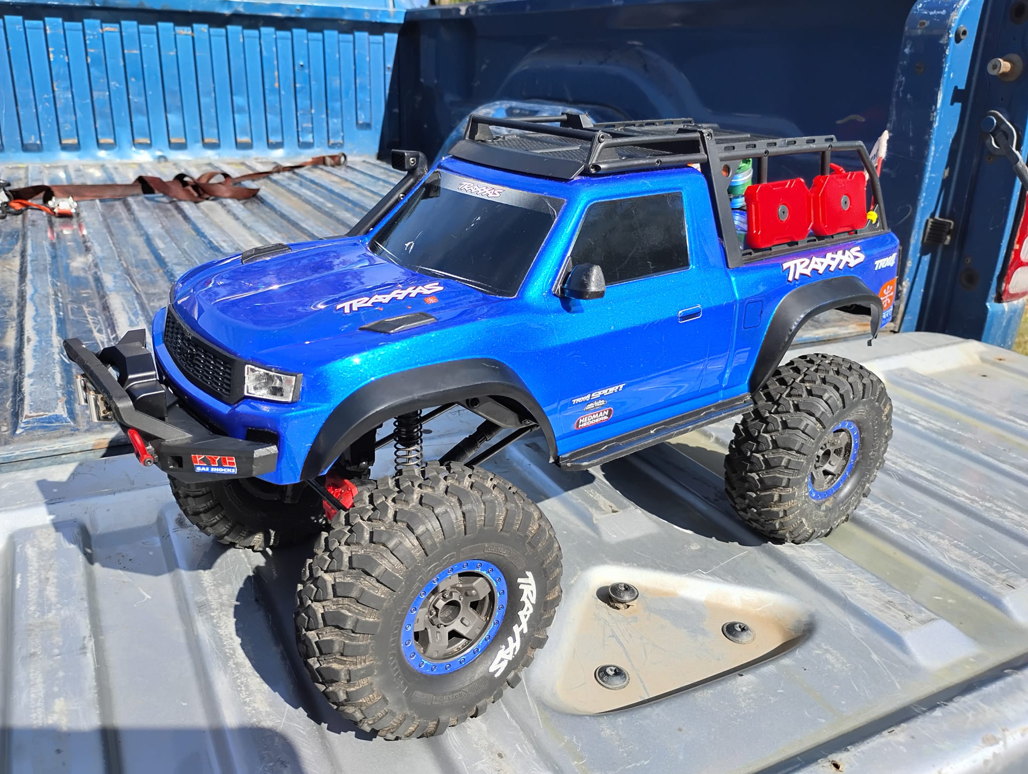 WOP High Clearance Rock Sliders For Traxxas TRX-4 Sport - Upgrade Your Crawler's Protection & Ground Clearance
