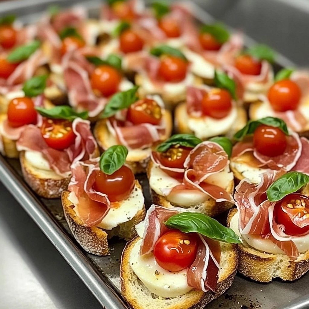 Tiana Recipes - **🎄 Christmas Mini Mozzarella & Prosciutto... | Facebook