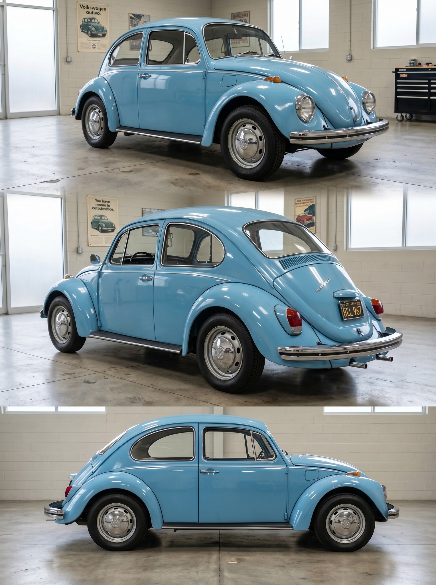 Bandai 1/20 VW Beetle Fire Bug kit