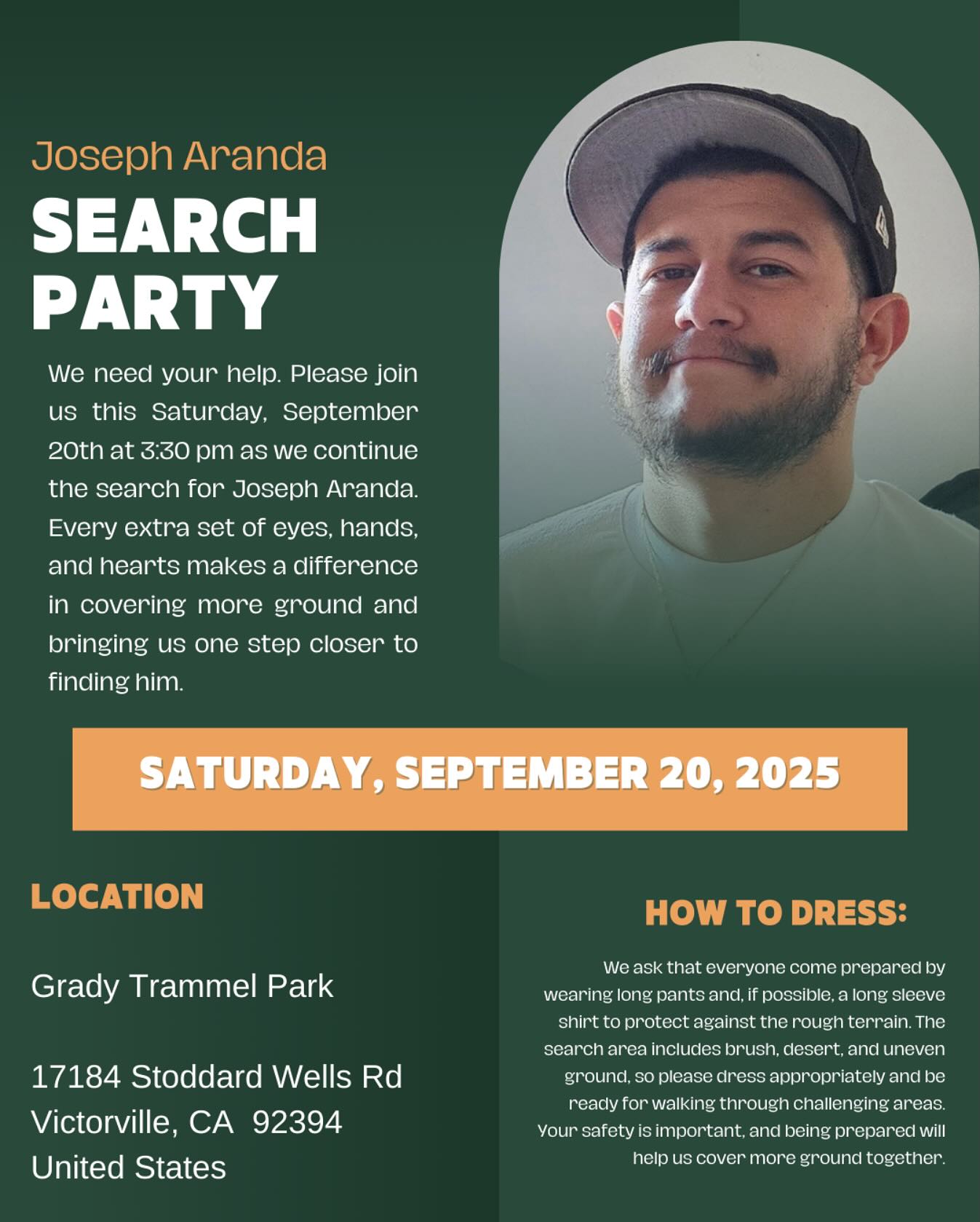 Find - Please join us for a search party this Saturday, September 20th ...