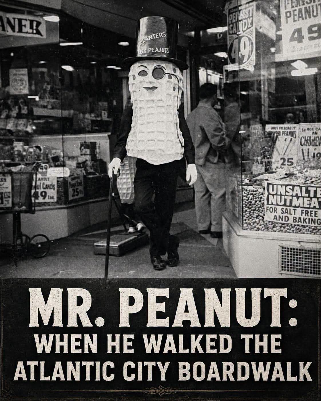 レア 1960年代 Mr. Peanut コスチューム レア 1960年代 Mr. Peanut