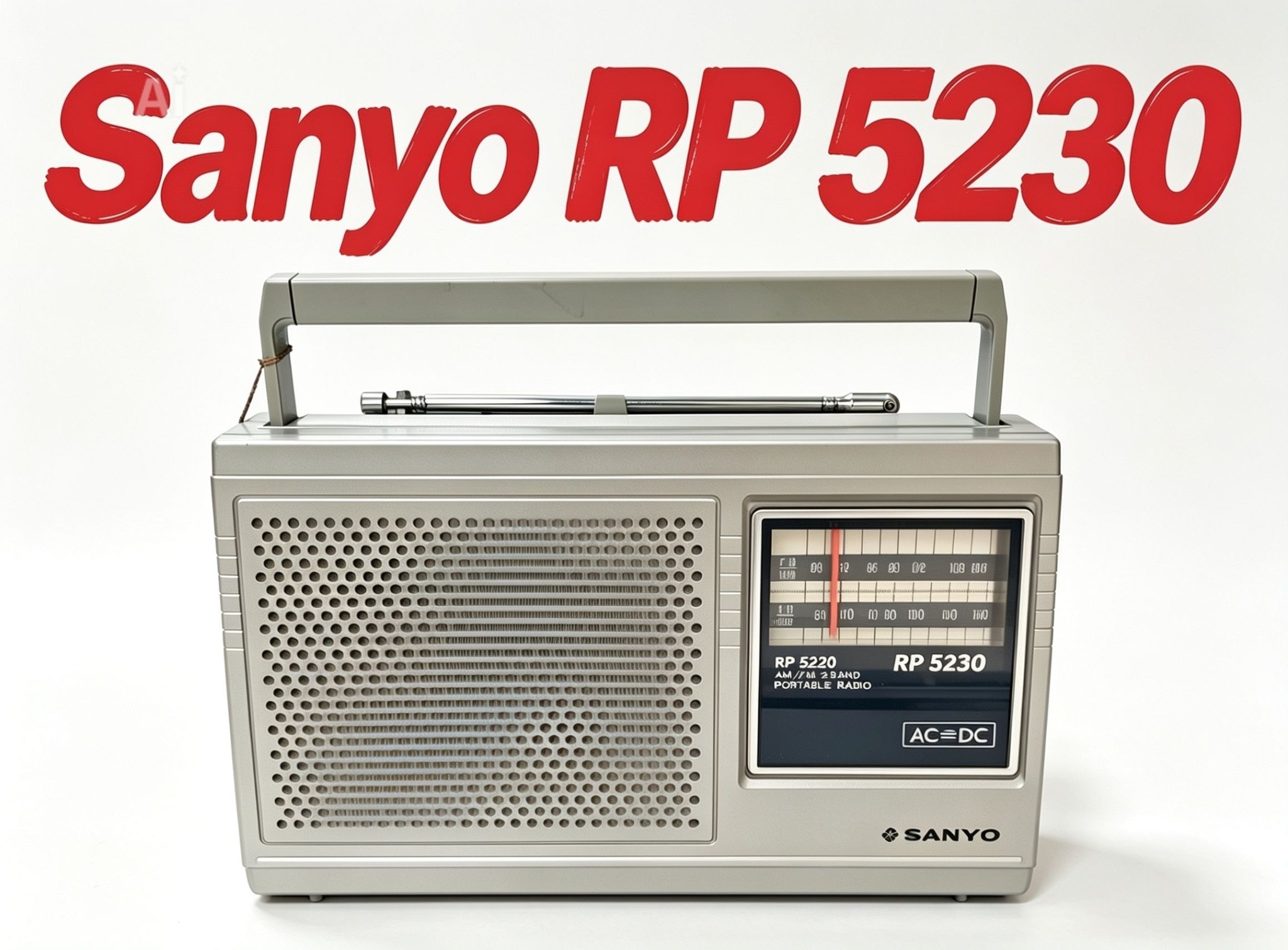 80s vintage SANYO Sanyo RP8700 Pulsar FM/MW/SW1-4 (FM/Medium/Short