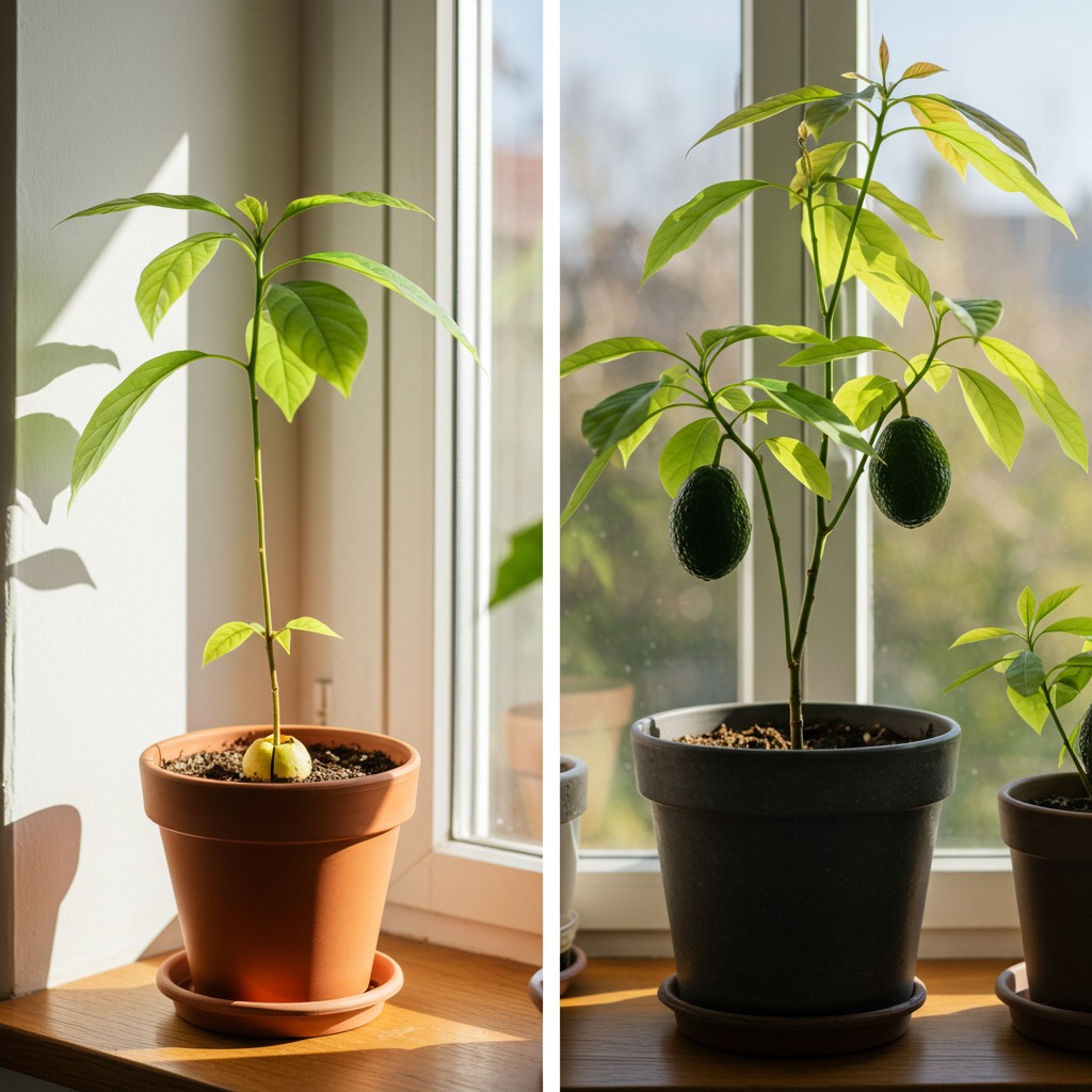Harvesting - How to grow avocado in containers on your sunny windowsill ...