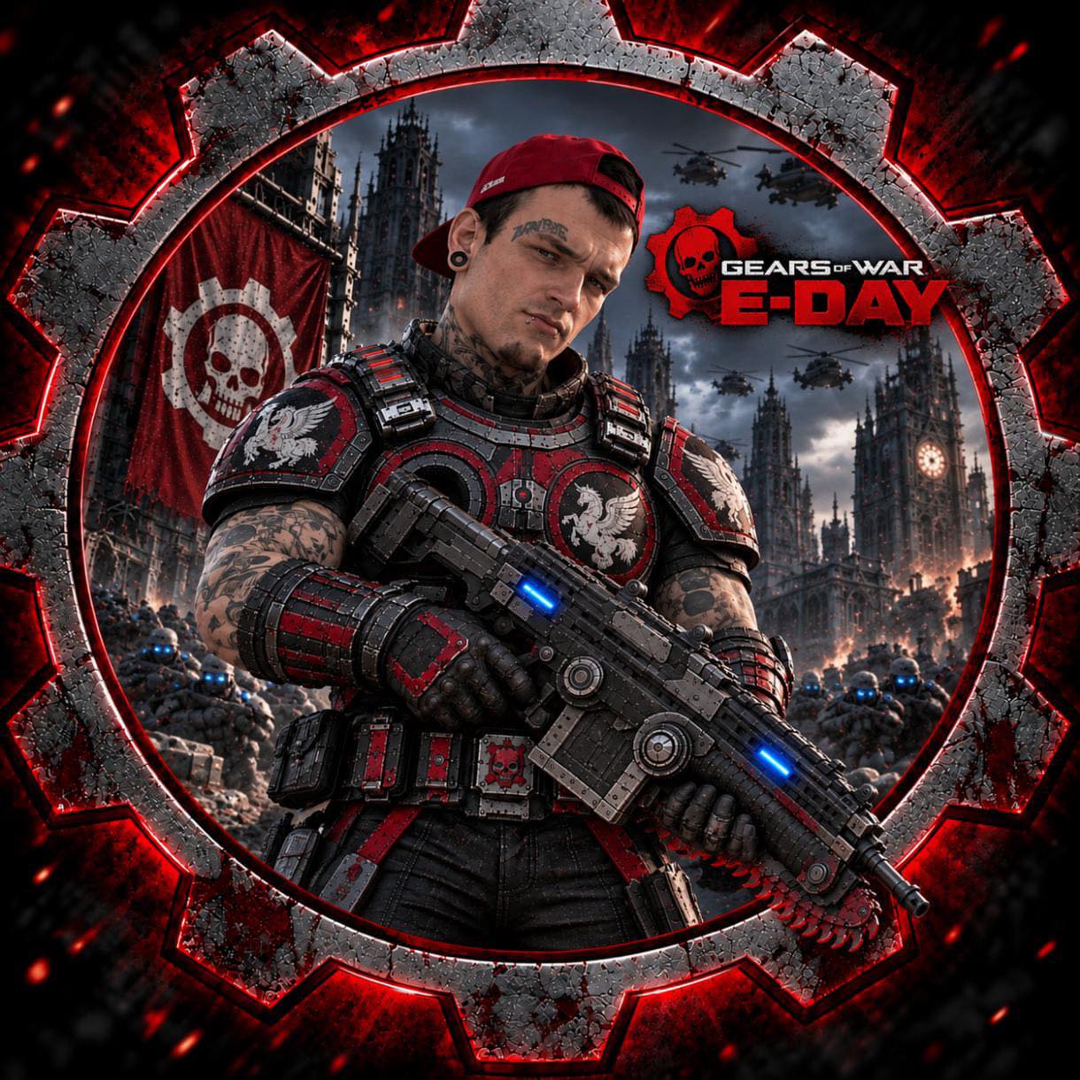 Rare footage of a cog snipers accuracy. Clip #3 #gearsofwar #eday ...