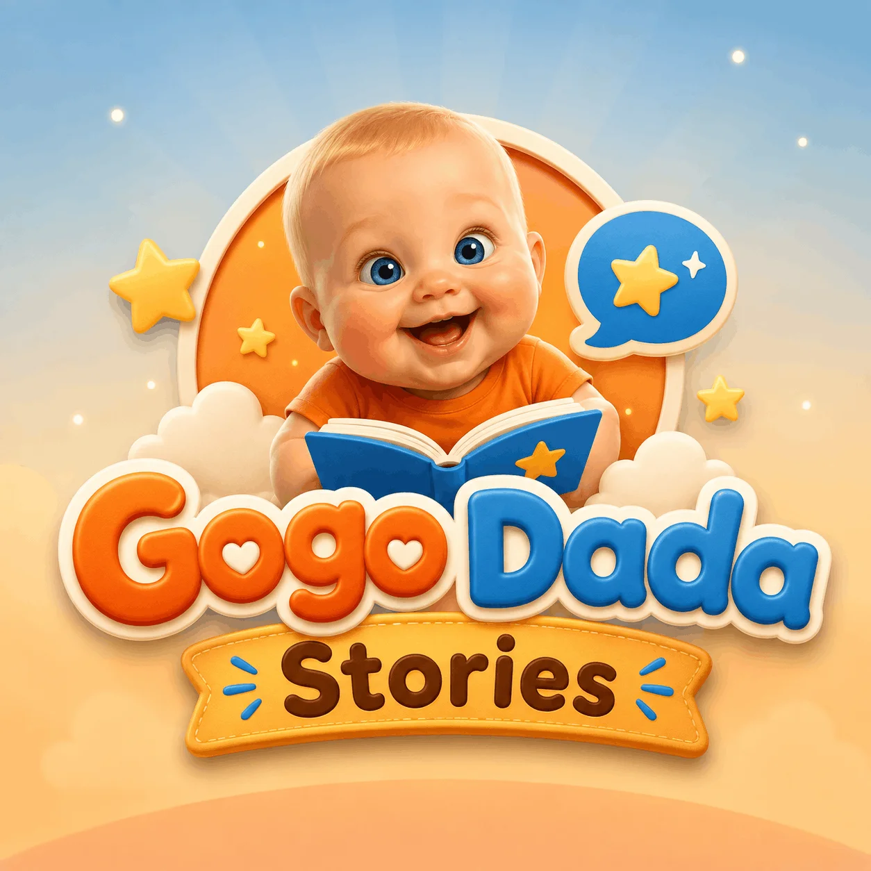 🐰 Gogo Dada Meets Cute Fluffy Bunny! 🌸 Cute 3D Animated Short #GogoDada ...
