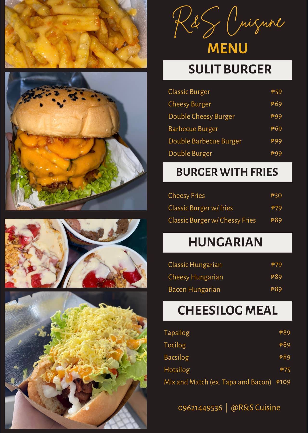 R&S Cuisine - New Menu‼️ New Menu‼️ New Menu‼️ Available...