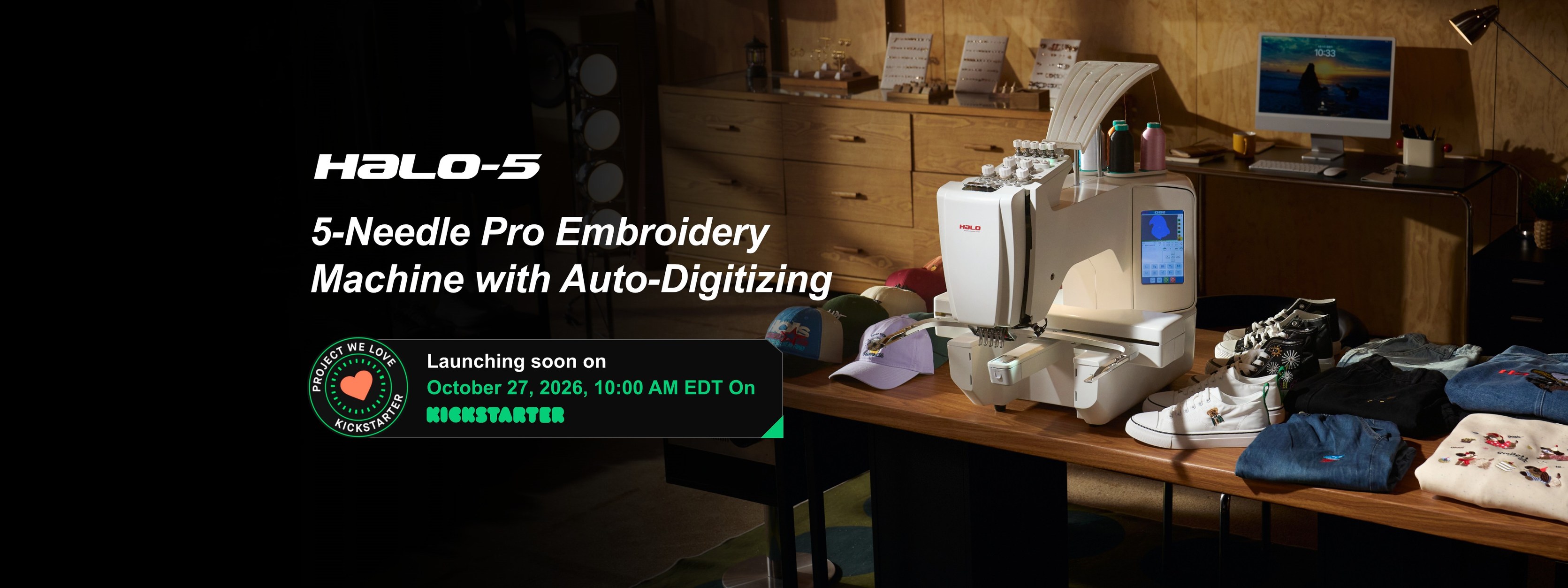 HALO Embroidery Machines