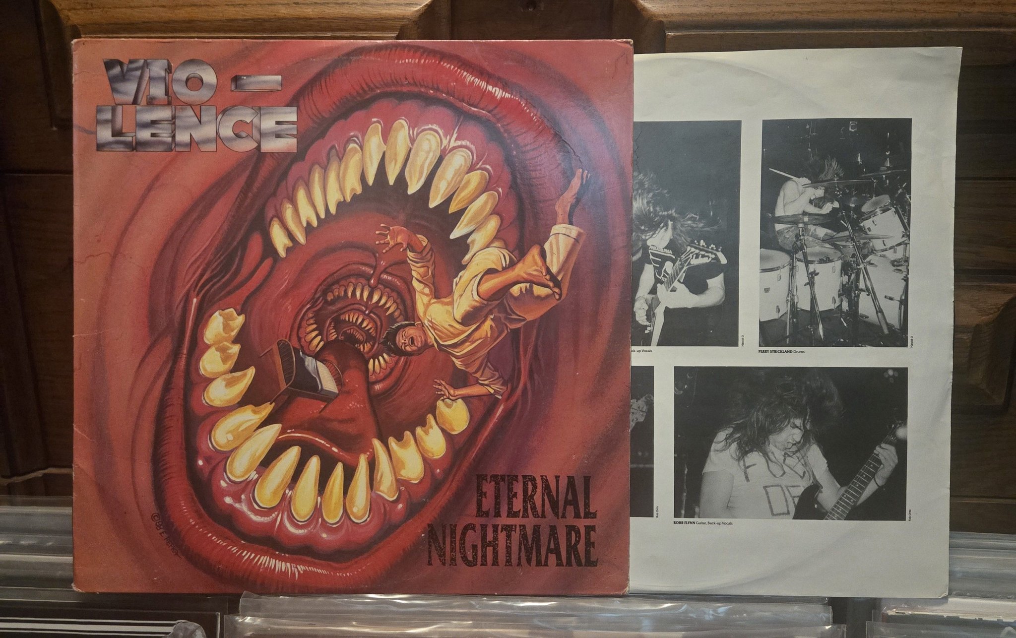 Vio-lence's Eternal Nightmare re-released on red vinyl