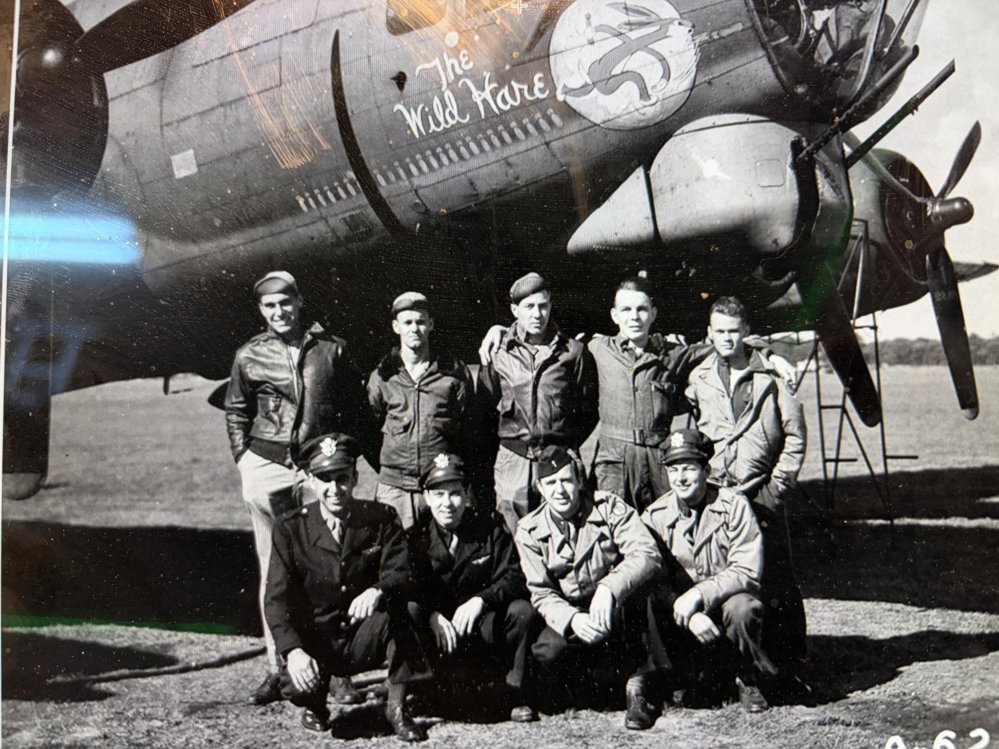 Named after great uncle SSGT Dan Hiner, B-17 tail gunner