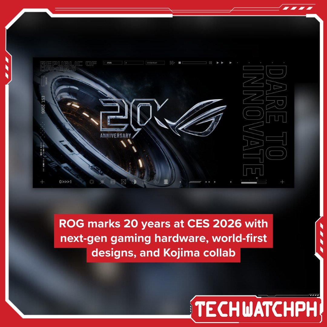 Techwatchph - Gaming hardware brand ASUS Republic of Gamers (ROG) is ...