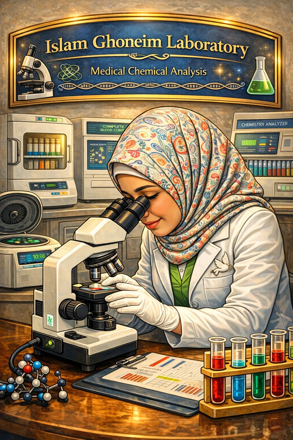 معمل إسلام غنيم - Islam Ghoniem Lab | Mallawi