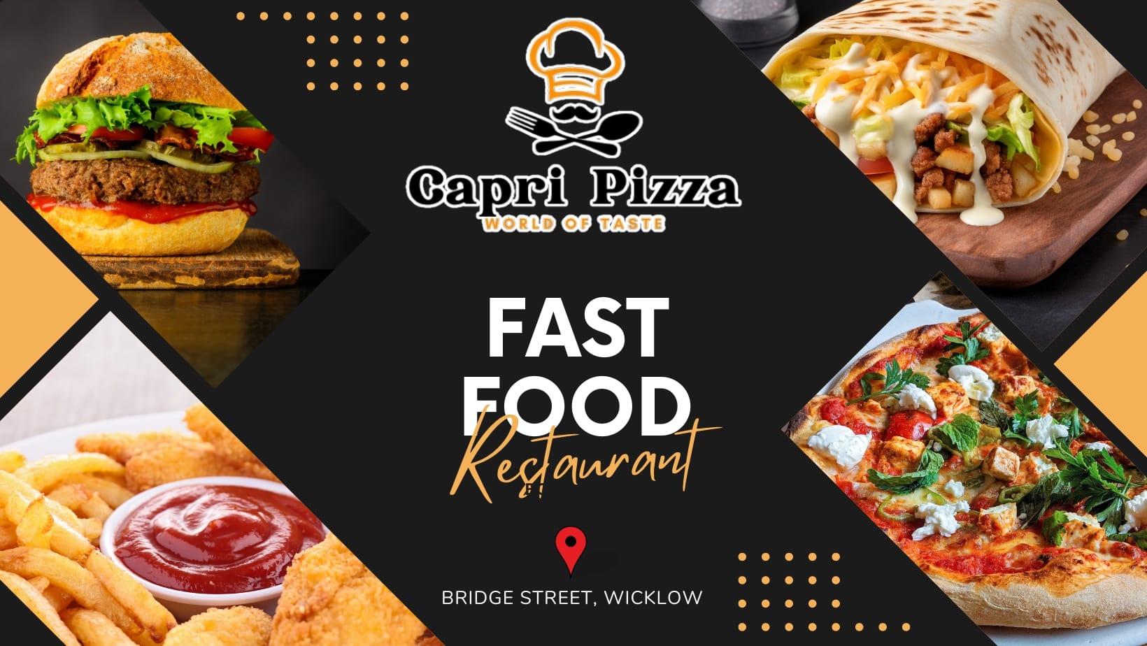 Capri Pizza Wicklow | Wicklow