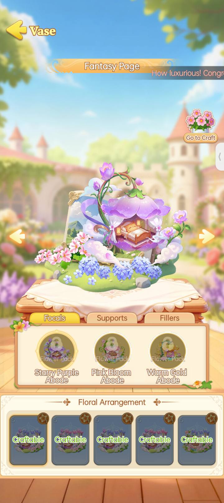 Getting the flower with rare flowers in the cozy florist