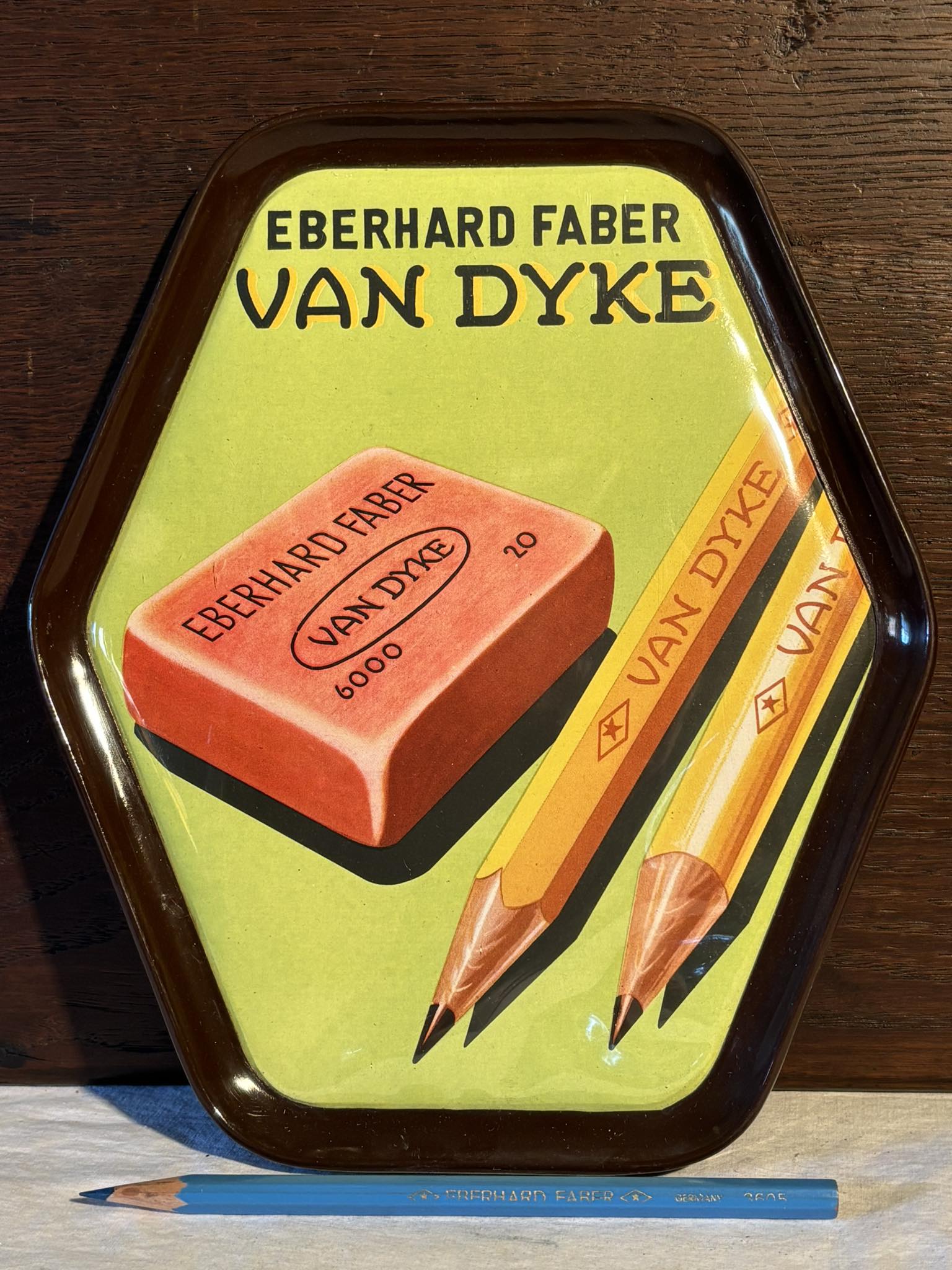 What is the value of Eberhard Faber Van Dyke No. 601 lead pencils?