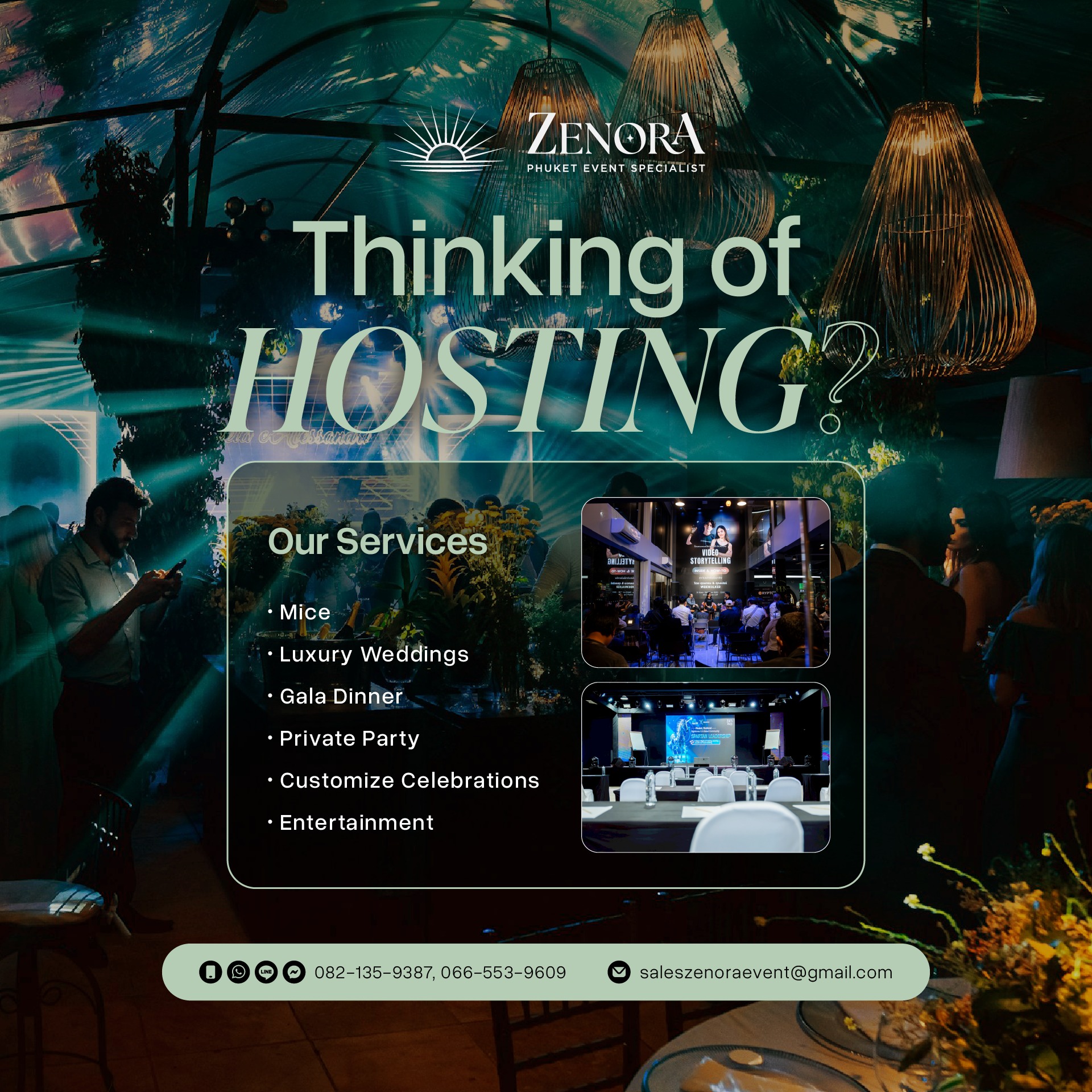 Zenora - Planning an Event? From 🥂 Weddings to 🎉 Private Parties to 🏢 ...