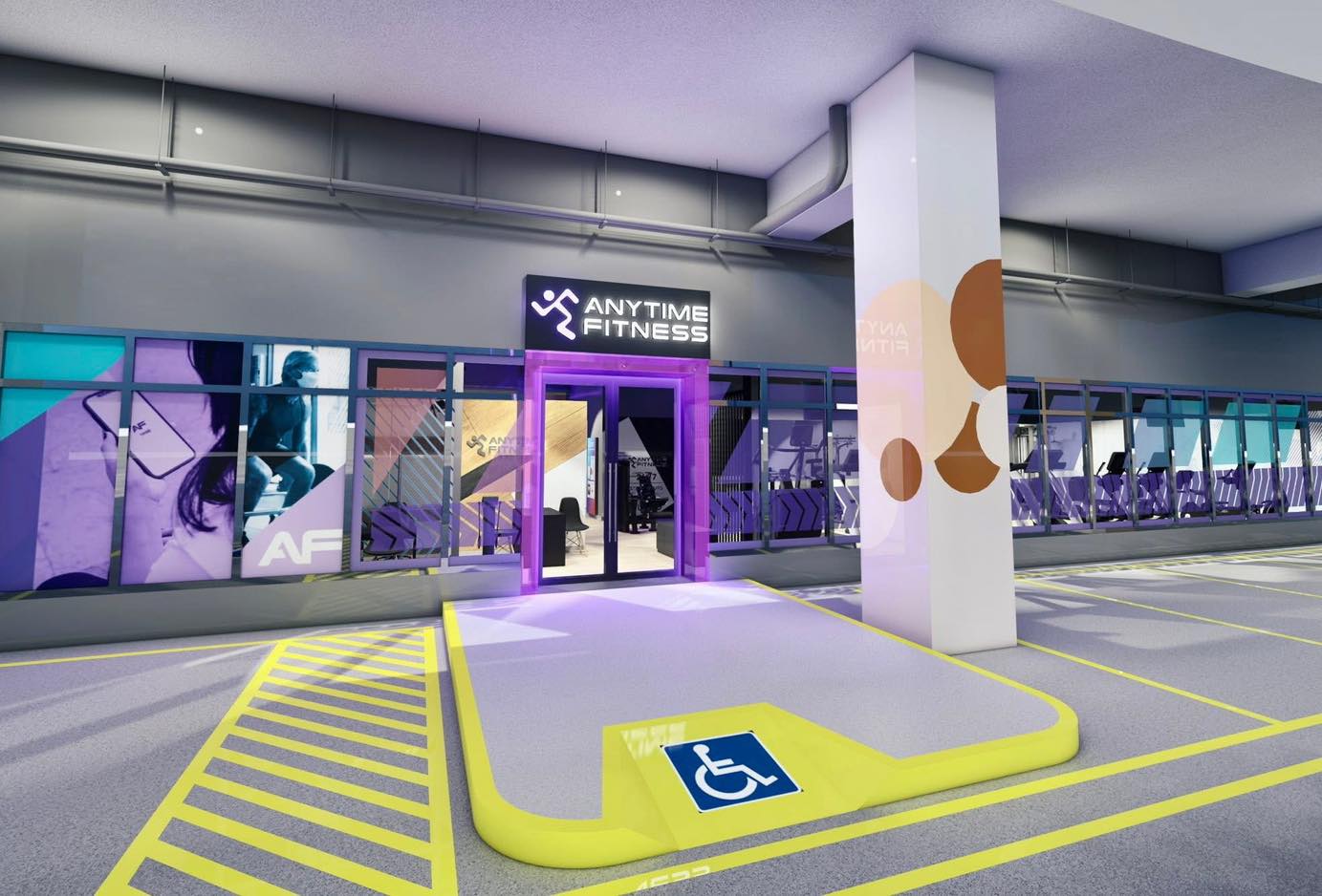 Anytime - Accessibility meets convenience 💜 Our gym is PWD-friendly ...