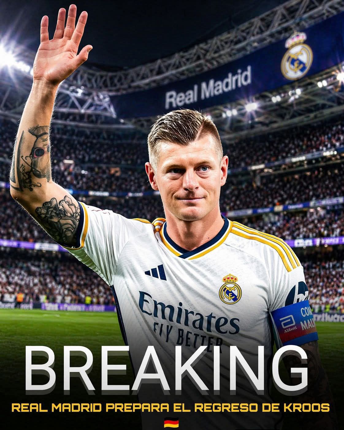 See you soon in Madrid my Friend Toni Kroos 💪🏽⚽