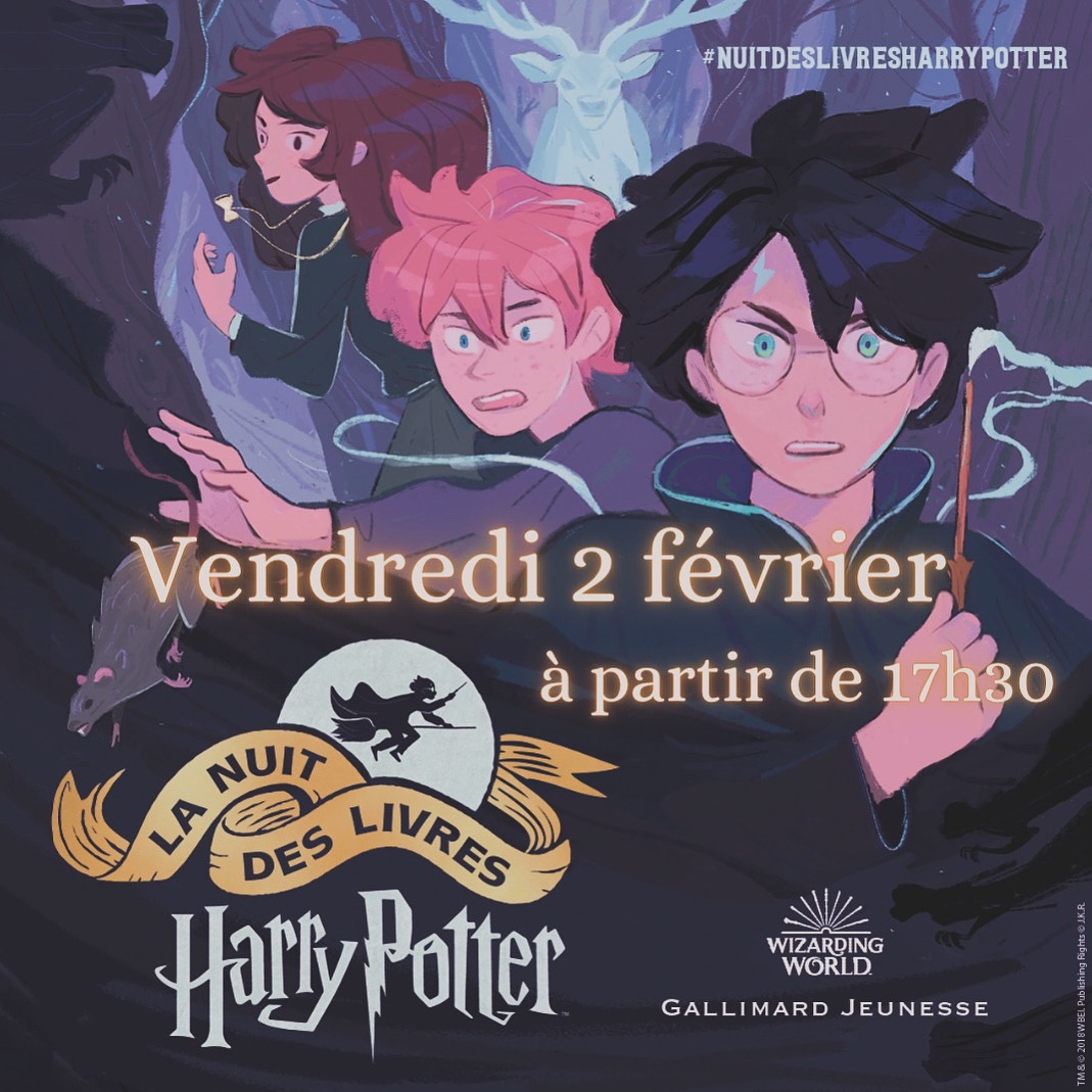 🧙 ⚡️ NUIT DES LIVRES HARRY POTTER à... - Bullez jeunesse
