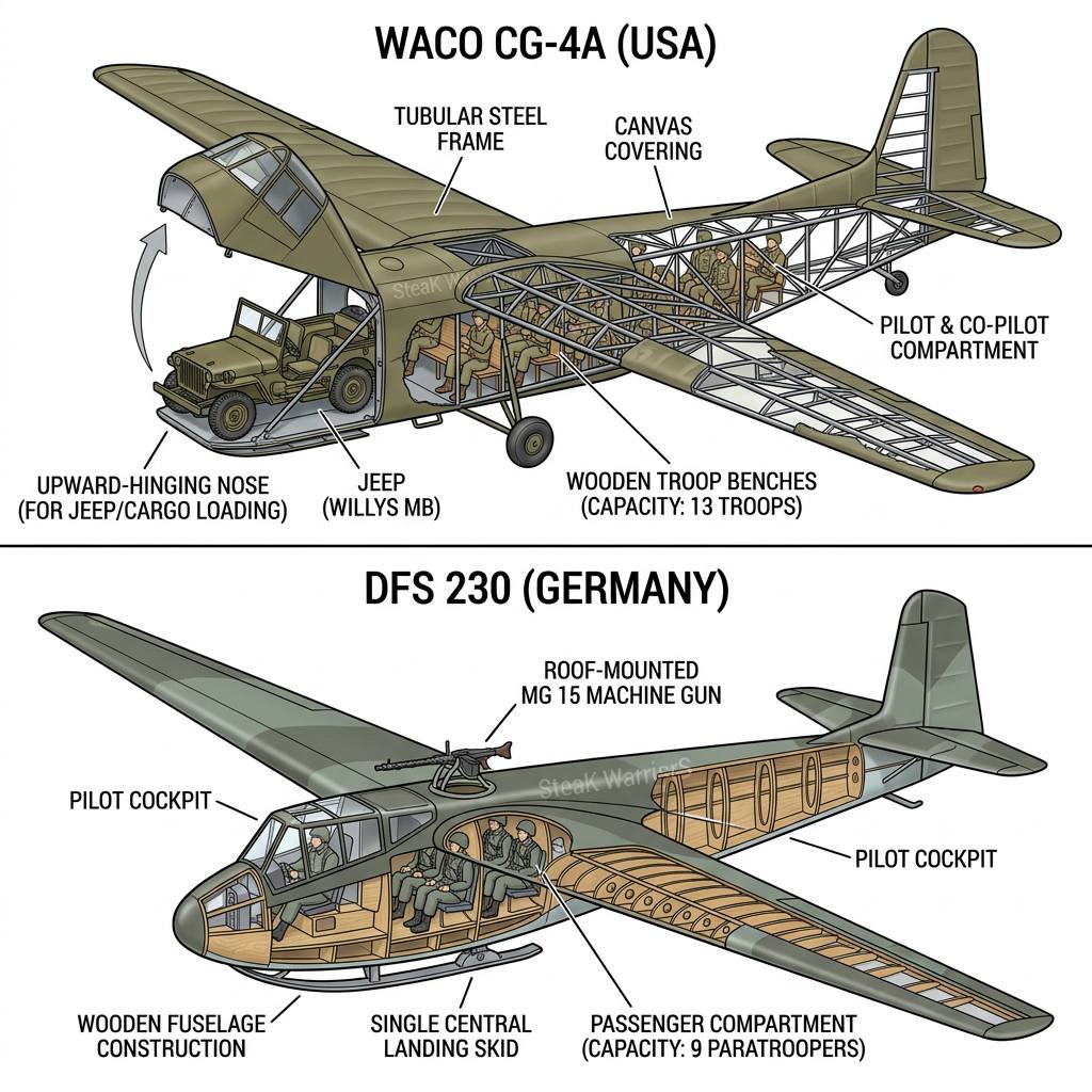Italeri 1/72 Waco CG-4A Hadrian WWII Glider Model Review