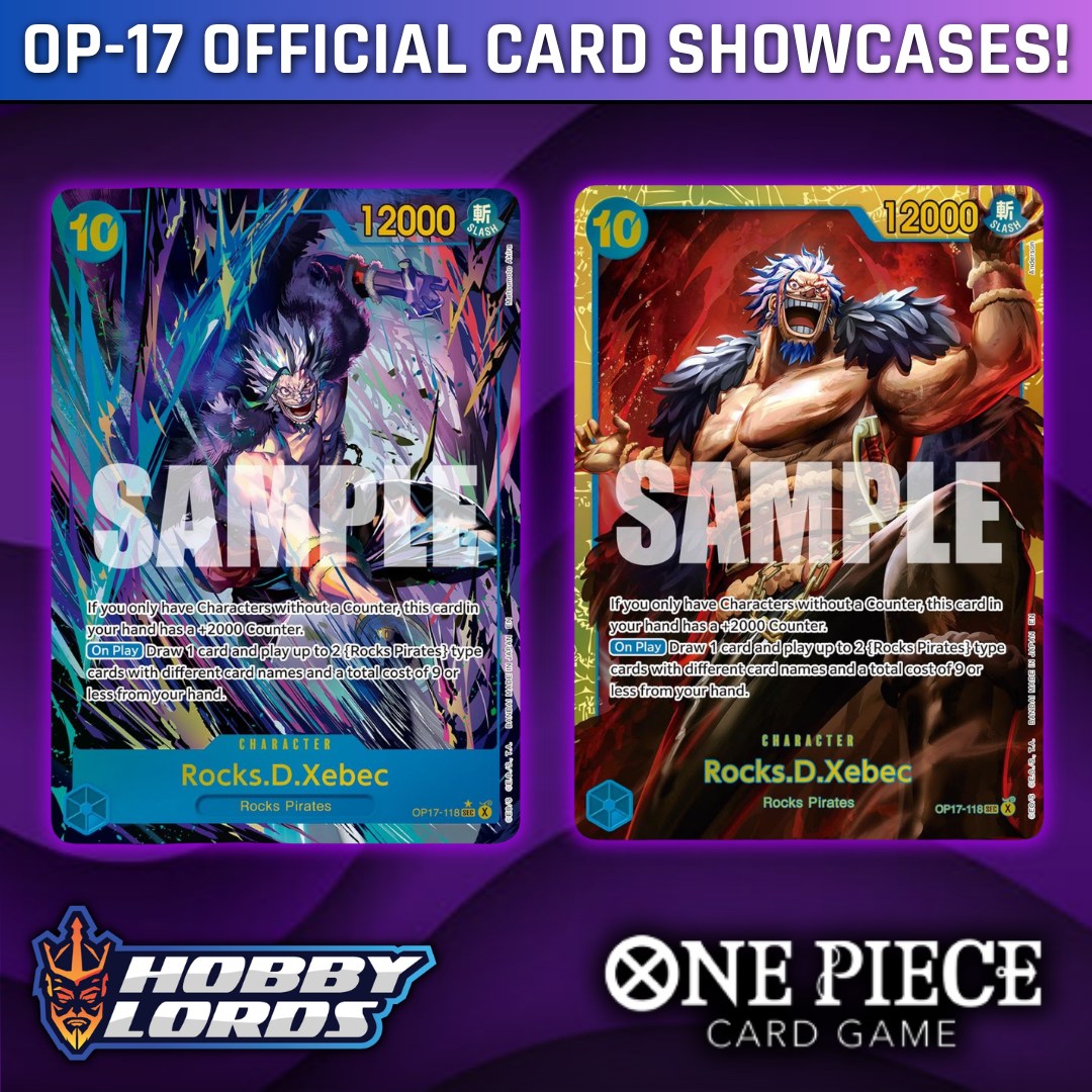 スクアーロ PRカード まとめ ⚔️ OP‑17 OFFICIAL CARD SHOWCASES! ⚔️ OP‑17 is heating up with